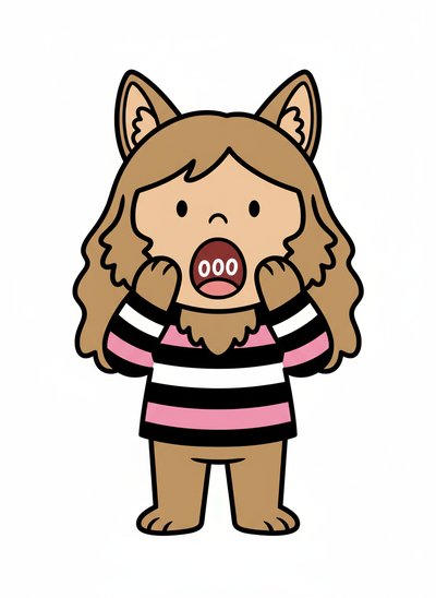 Mary's Wild Wolf Tale - Preschool Simple