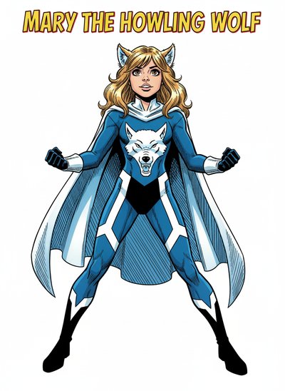 Mary's Wild Wolf Tale - Comic Book