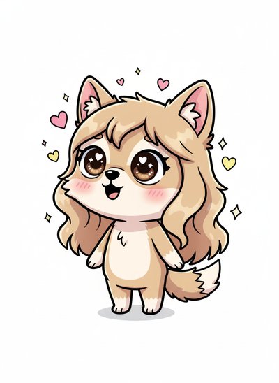 Mary's Wild Wolf Tale - Kawaii Cute