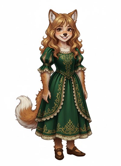 Mary's Wolfish Wonder 🐺 - Fairy Tale Classic