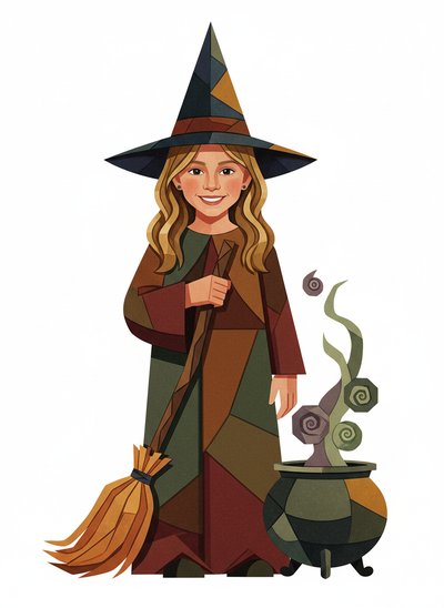 Mary's Magical Makeover 🌟 - Cubist Painting