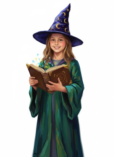 Mary's Magic Makeover 🧙‍♀️ - Impressionist Painting