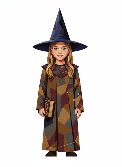 Mary's Magic Makeover 🧙‍♀️ - Cubist Painting