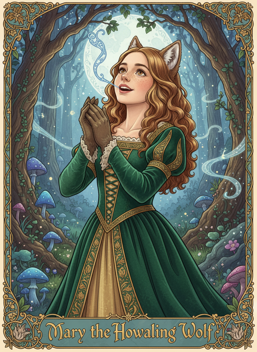 Mary the Howling Wolf - Fairy Tale Classic