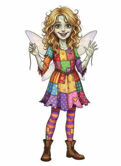 Mary's Zombie Adventure 🎨 - Fairy Tale Classic