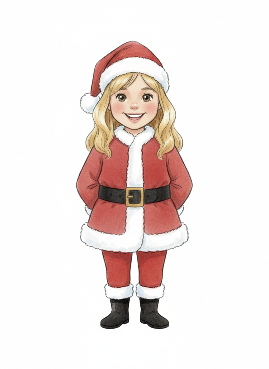Merry Mary Claus - Gentle Pencil