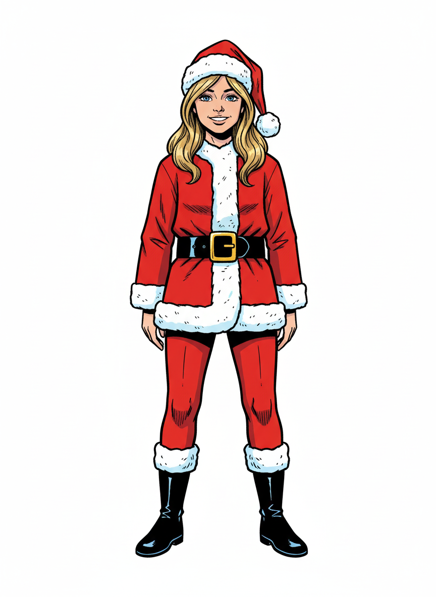 Merry Mary Claus - Comic Book