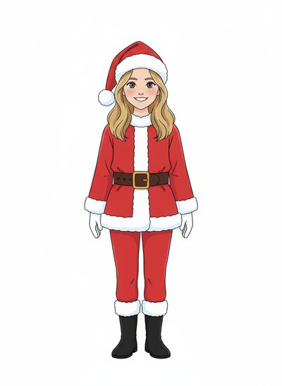 Mary's Festive Santa Adventure 🎅 - Minimalist