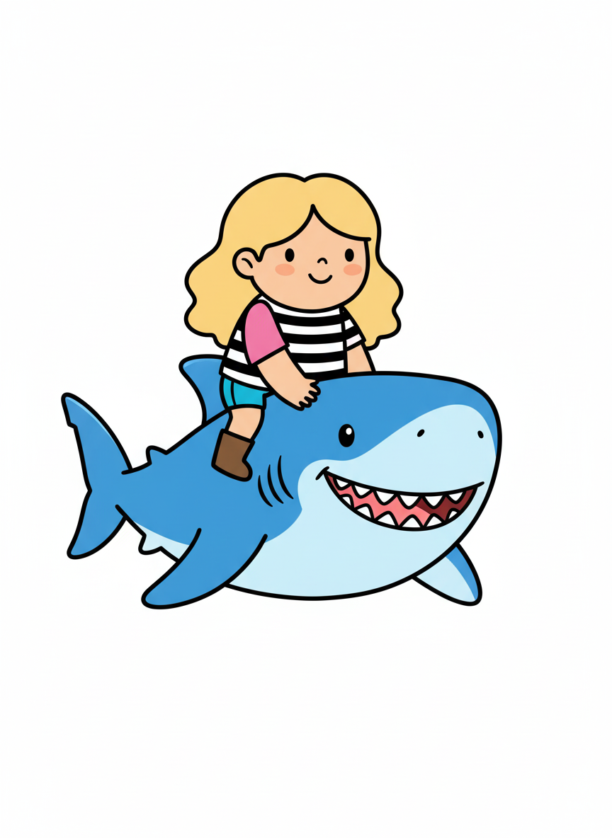 Sharky Mary - Preschool Simple