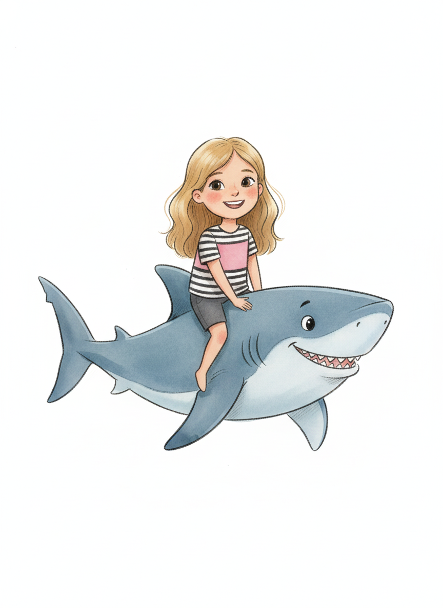 Sharky Mary - Gentle Pencil