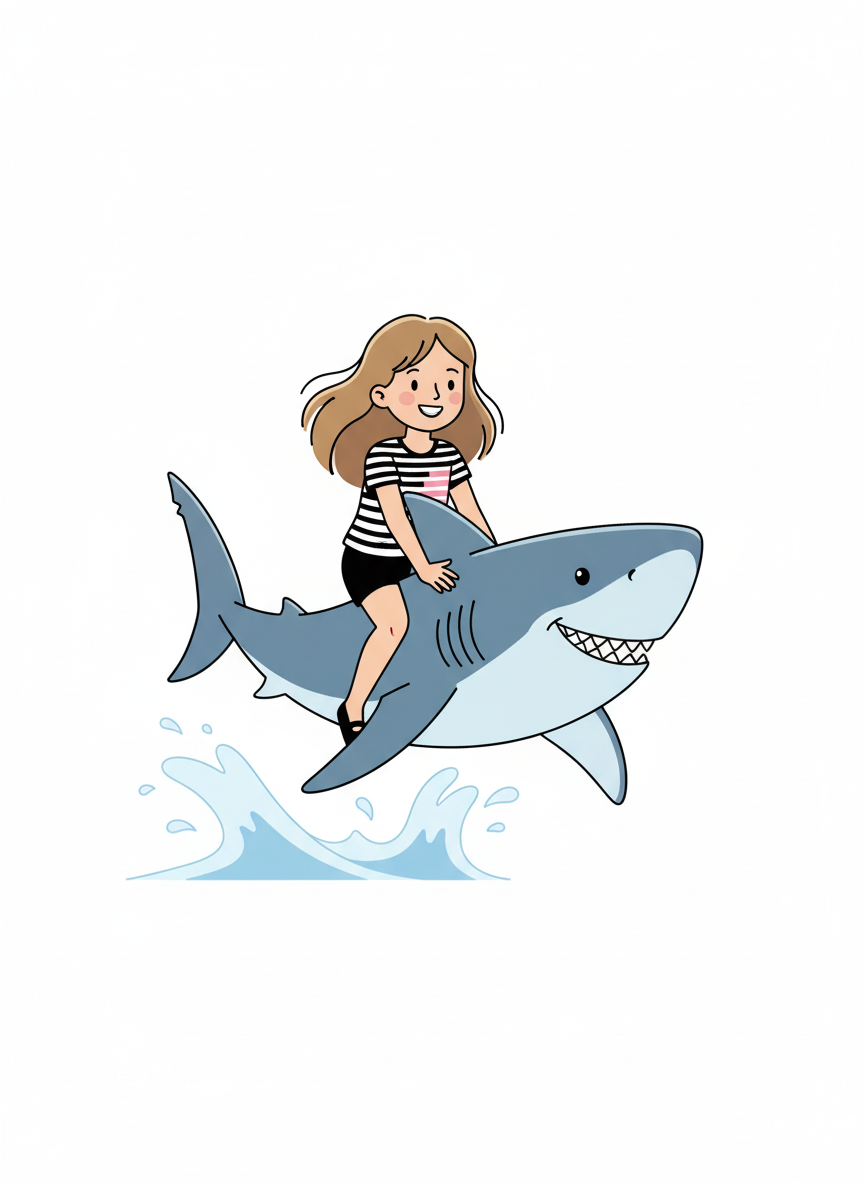 Sharky Mary - Minimalist