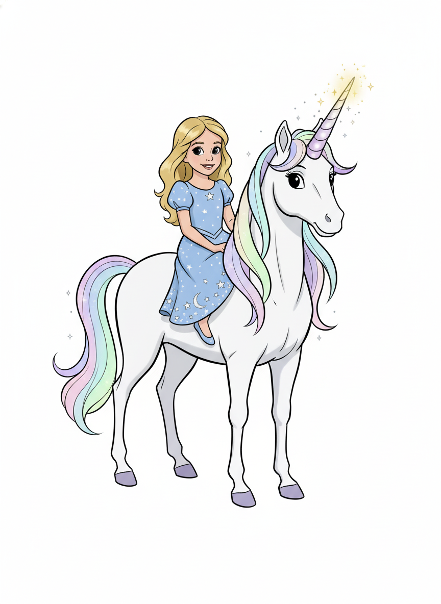 Mary the Magical Unicorn - Golden Age Animation