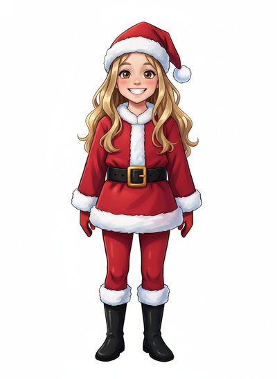 Mary's Festive Santa Adventure 🎅 - Webtoon Anime