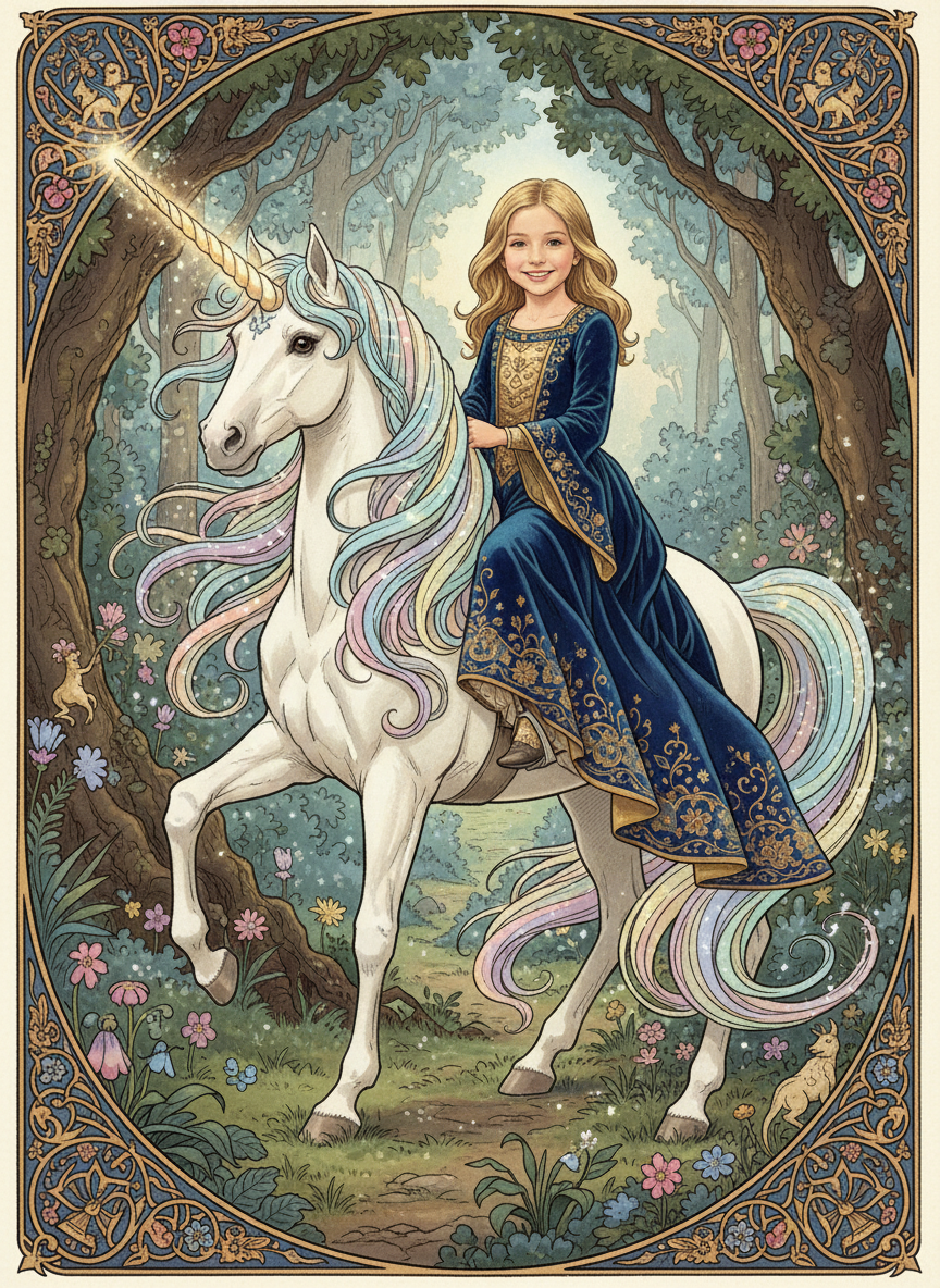 Mary the Magical Unicorn - Fairy Tale Classic