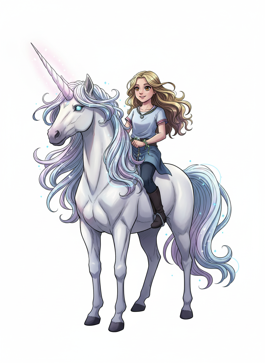 Mary the Magical Unicorn - Webtoon Anime