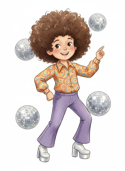 Andrew's Disco Dream 🌟 - Gentle Pencil