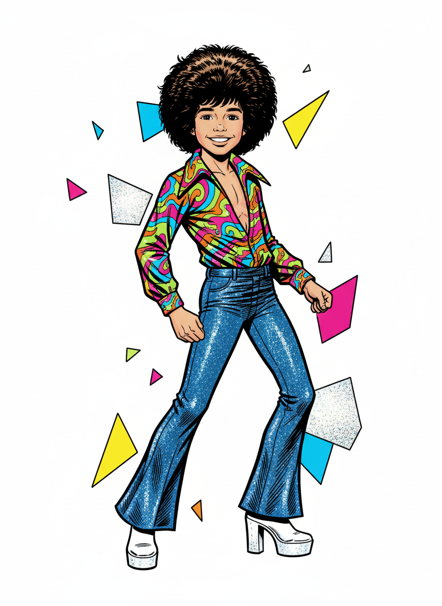 Disco Andrew - Comic Book
