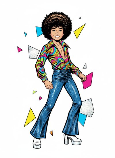 Andrew's Disco Dream 🌟 - Comic Book