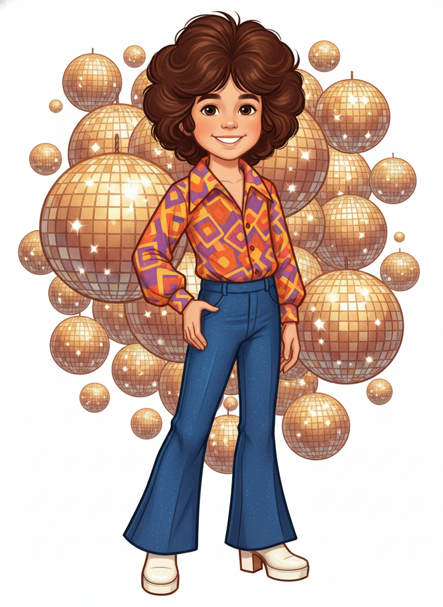 Disco Andrew - Vintage Storybook