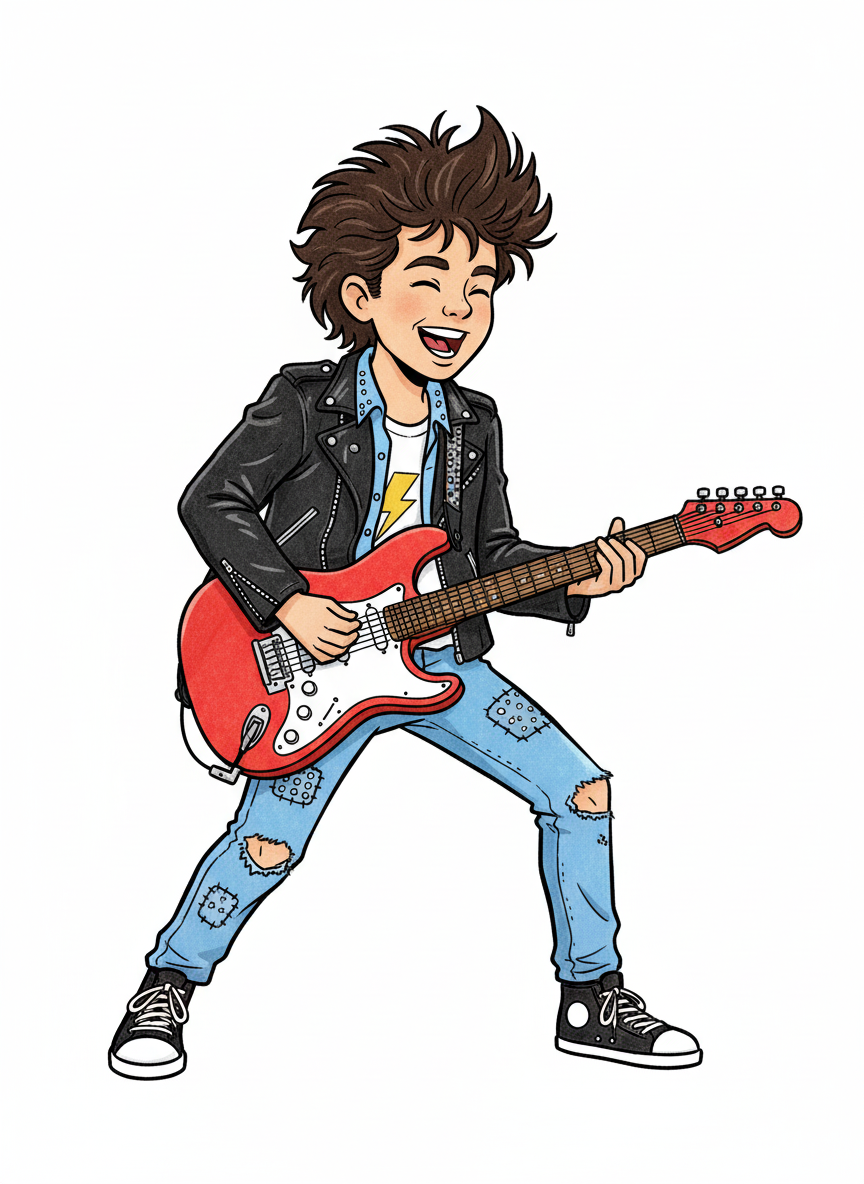 Andrew the Rock Legend - Classic Coloring Book