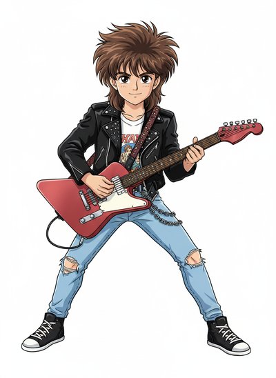 Andrew's Rock Star Dreams 🌟 - Classic Anime