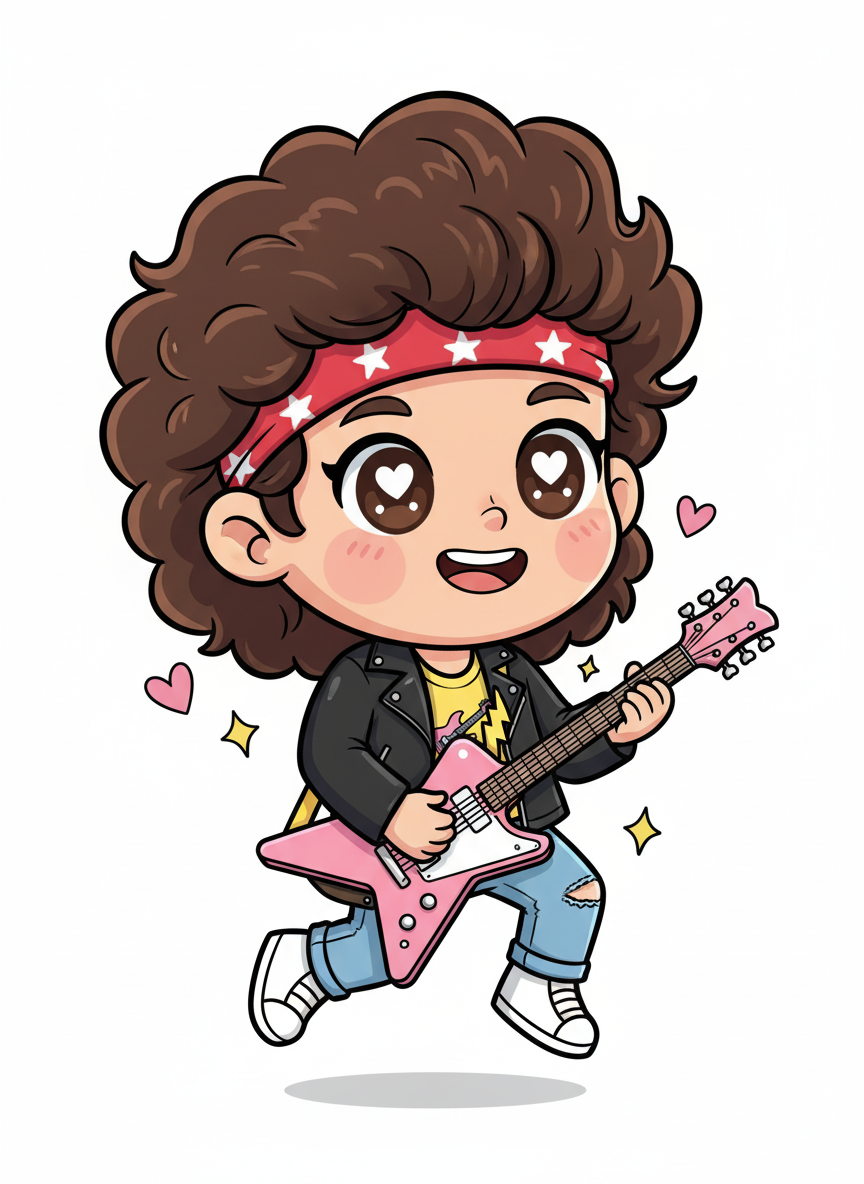 Andrew the Rock Legend - Kawaii Cute