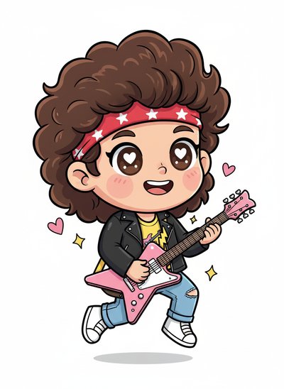 Andrew's Rock Star Dreams 🌟 - Kawaii Cute