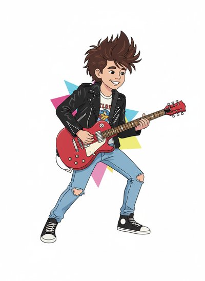 Andrew's Rock Star Dreams 🌟 - Minimalist