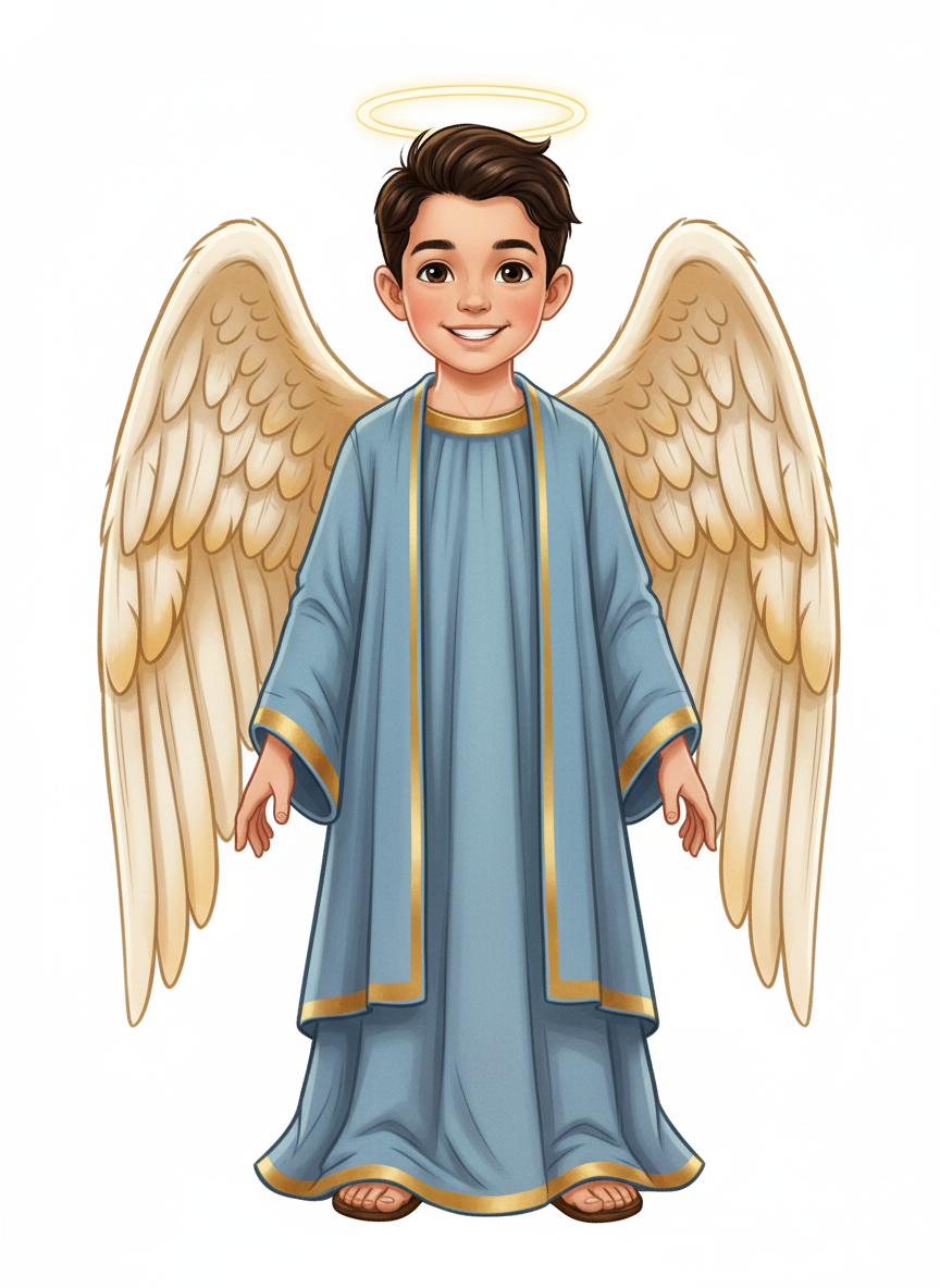 Angel Andrew - Vintage Storybook