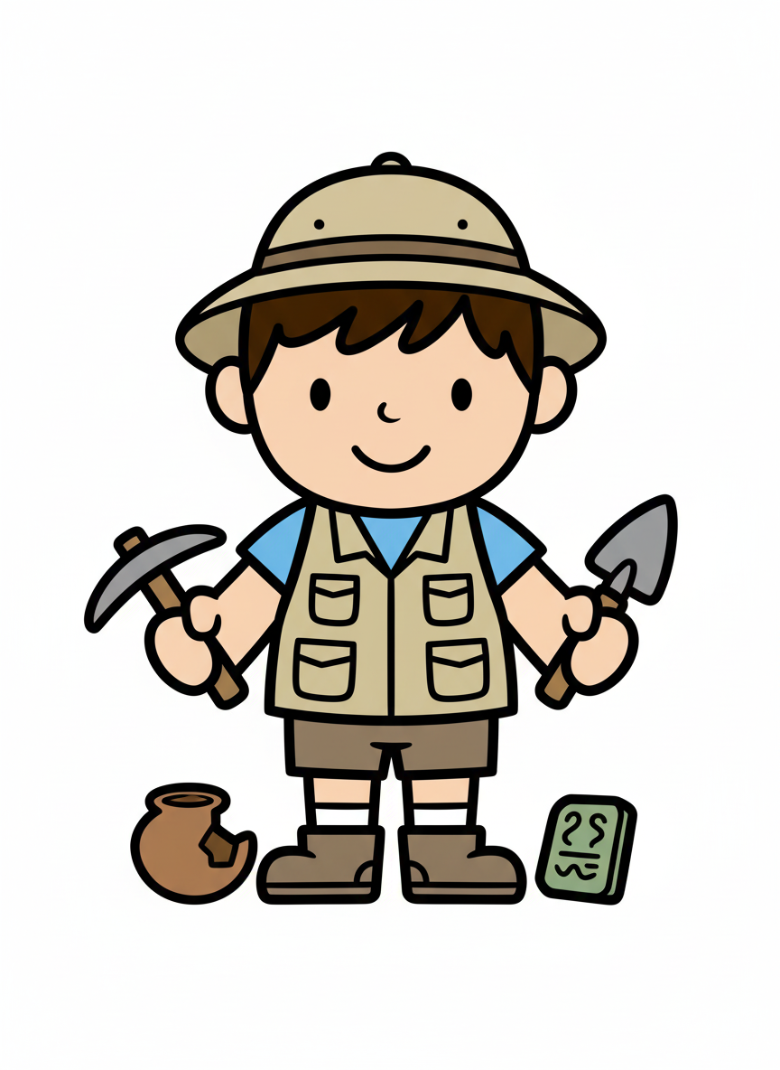 Andrew the Archeo-Explorer - Preschool Simple
