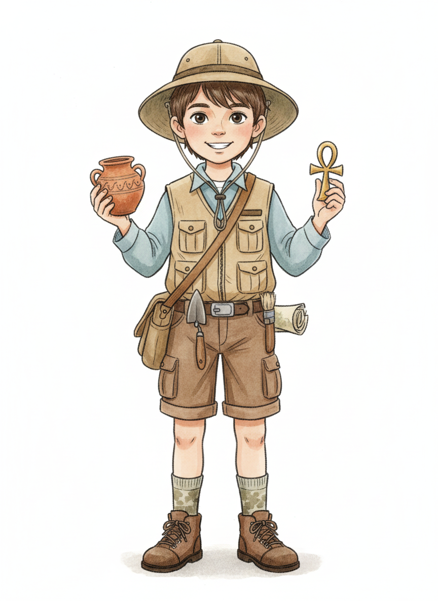 Andrew the Archeo-Explorer - Gentle Pencil