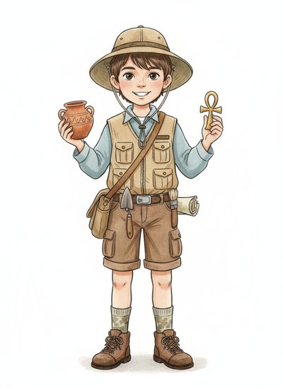 My Wee Lad the Explorer - Gentle Pencil