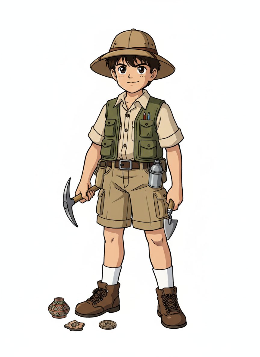 Andrew the Archeo-Explorer - Classic Anime