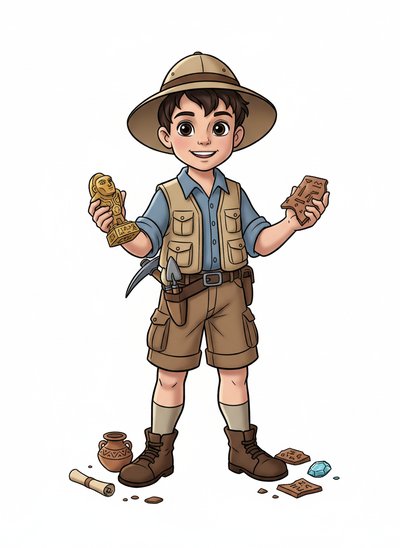 My Wee Lad the Explorer - Golden Age Animation