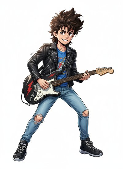 Andrew's Rock Star Dreams 🌟 - Webtoon Anime
