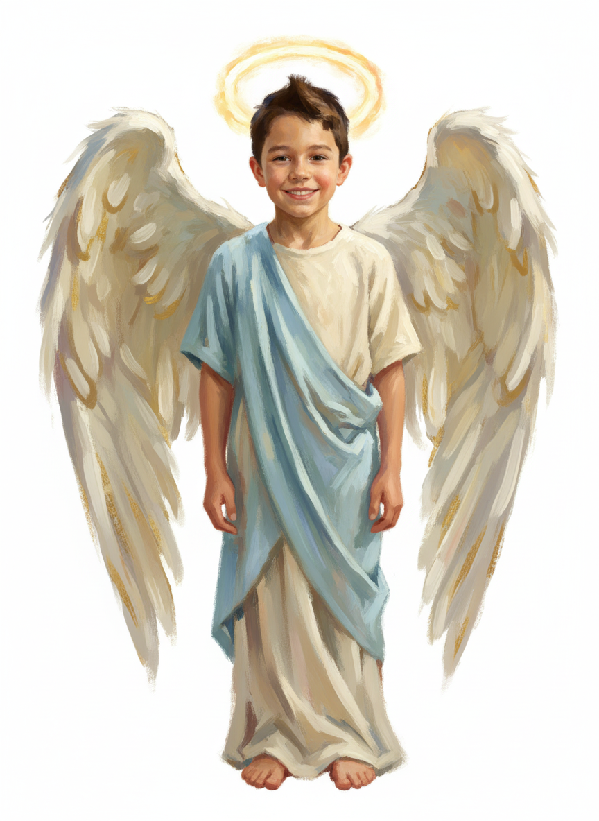 Angel Andrew - Impressionist Painting