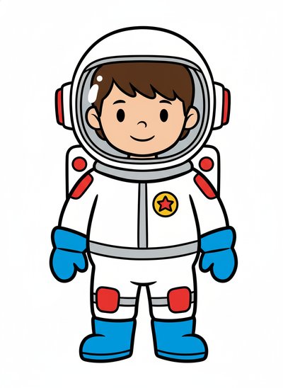 My Wee Lad's Astronaut Adventures 🚀 - Preschool Simple