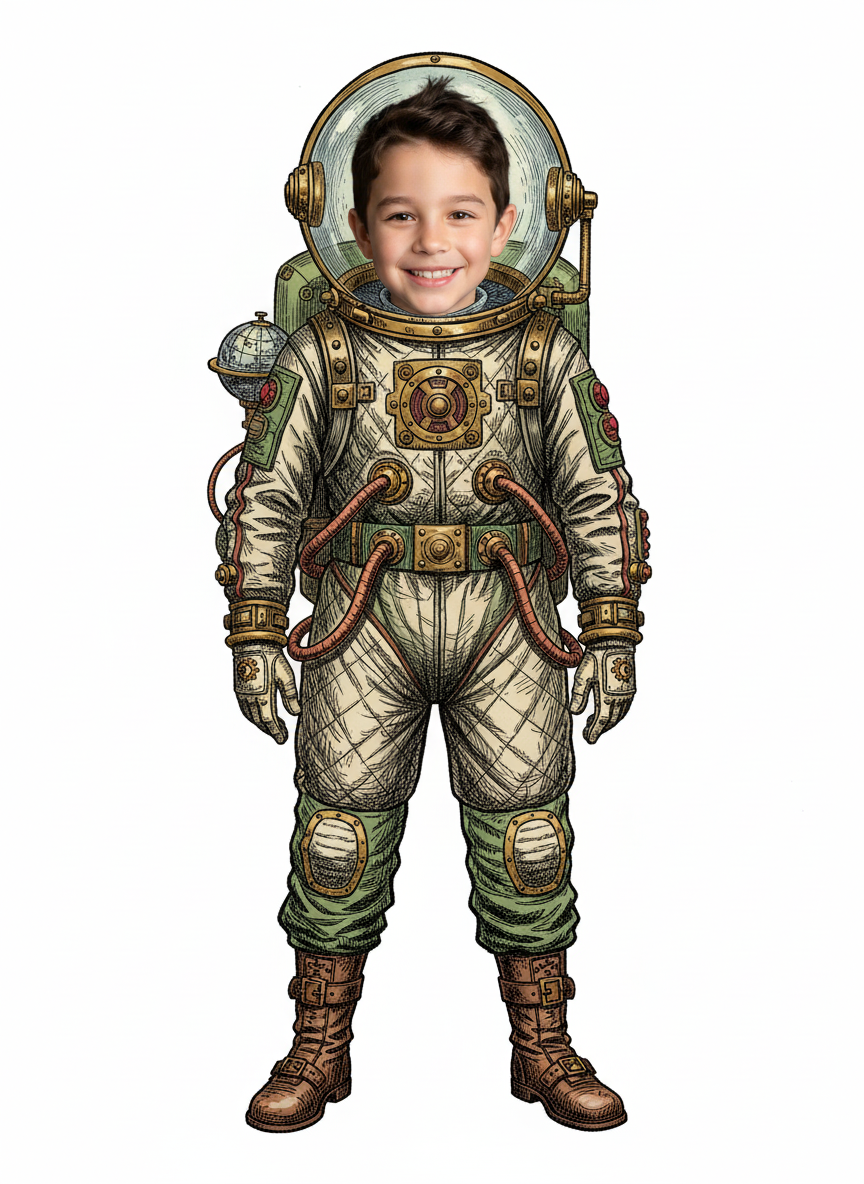 Astro Andrew - Victorian Illustration