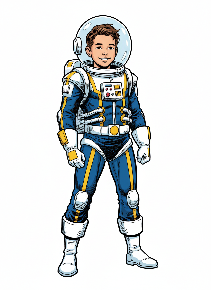 Astro Andrew - Comic Book