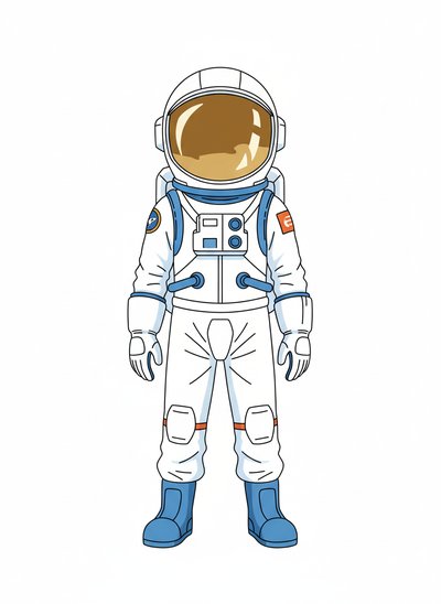 My Wee Lad's Astronaut Adventures 🚀 - Minimalist