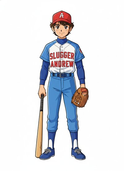 Andrew's Baseball Adventure ⚾️ - Classic Anime