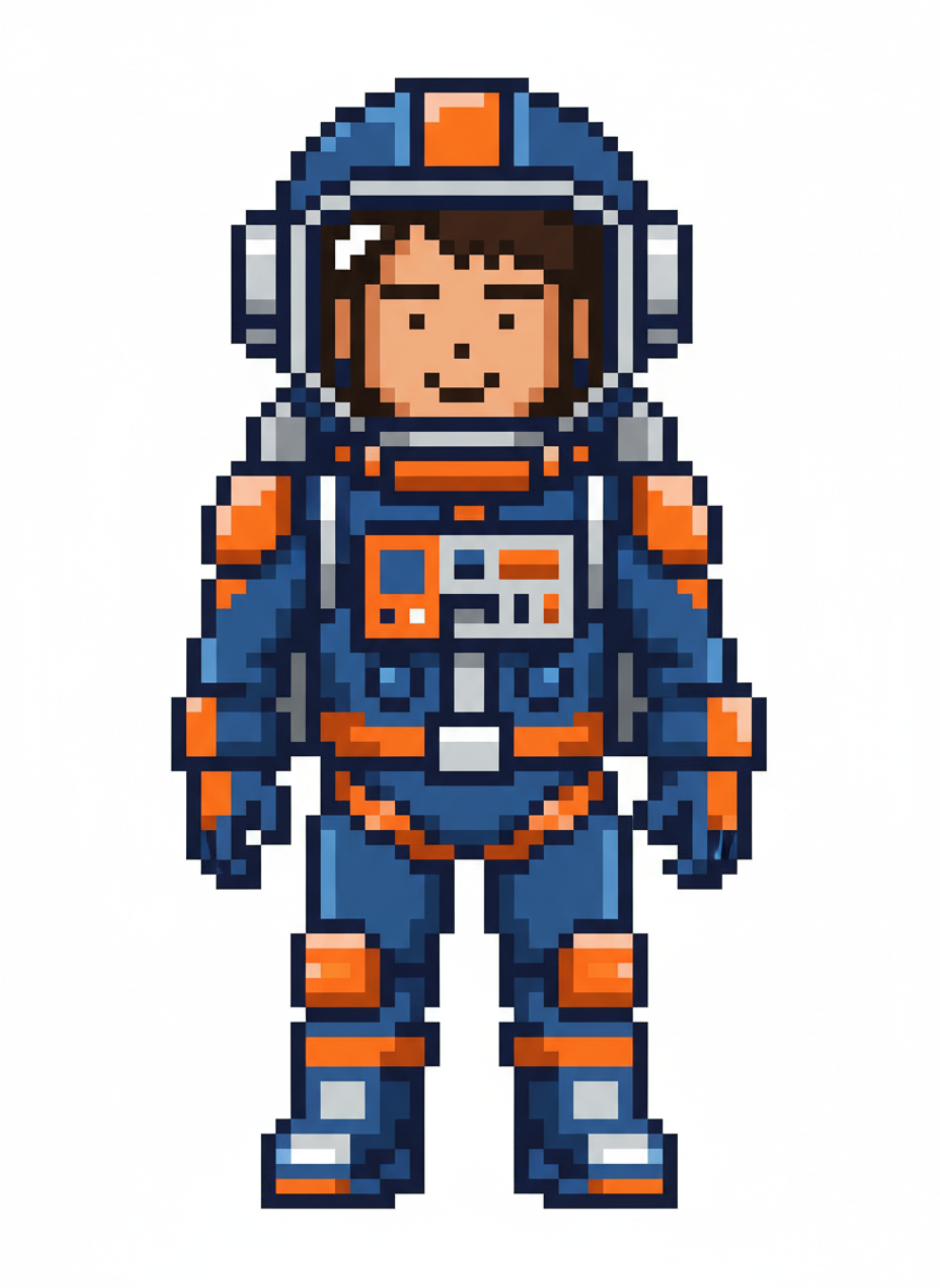 Astro Andrew - Pixel Art