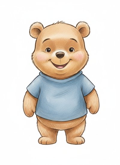 Andrew's Bear Adventure 🐻 - Gentle Pencil