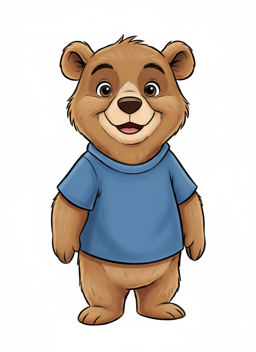 Andrew the Fuzzy Bear - Golden Age Animation