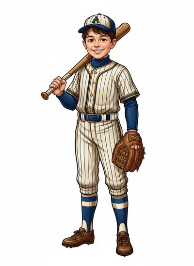 Andrew's Baseball Adventure ⚾️ - Fairy Tale Classic
