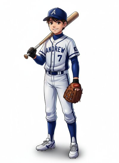 Andrew's Baseball Adventure ⚾️ - Webtoon Anime