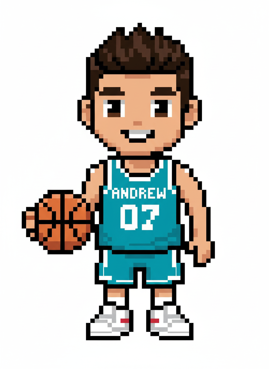 Andrew the Dunker - Pixel Art