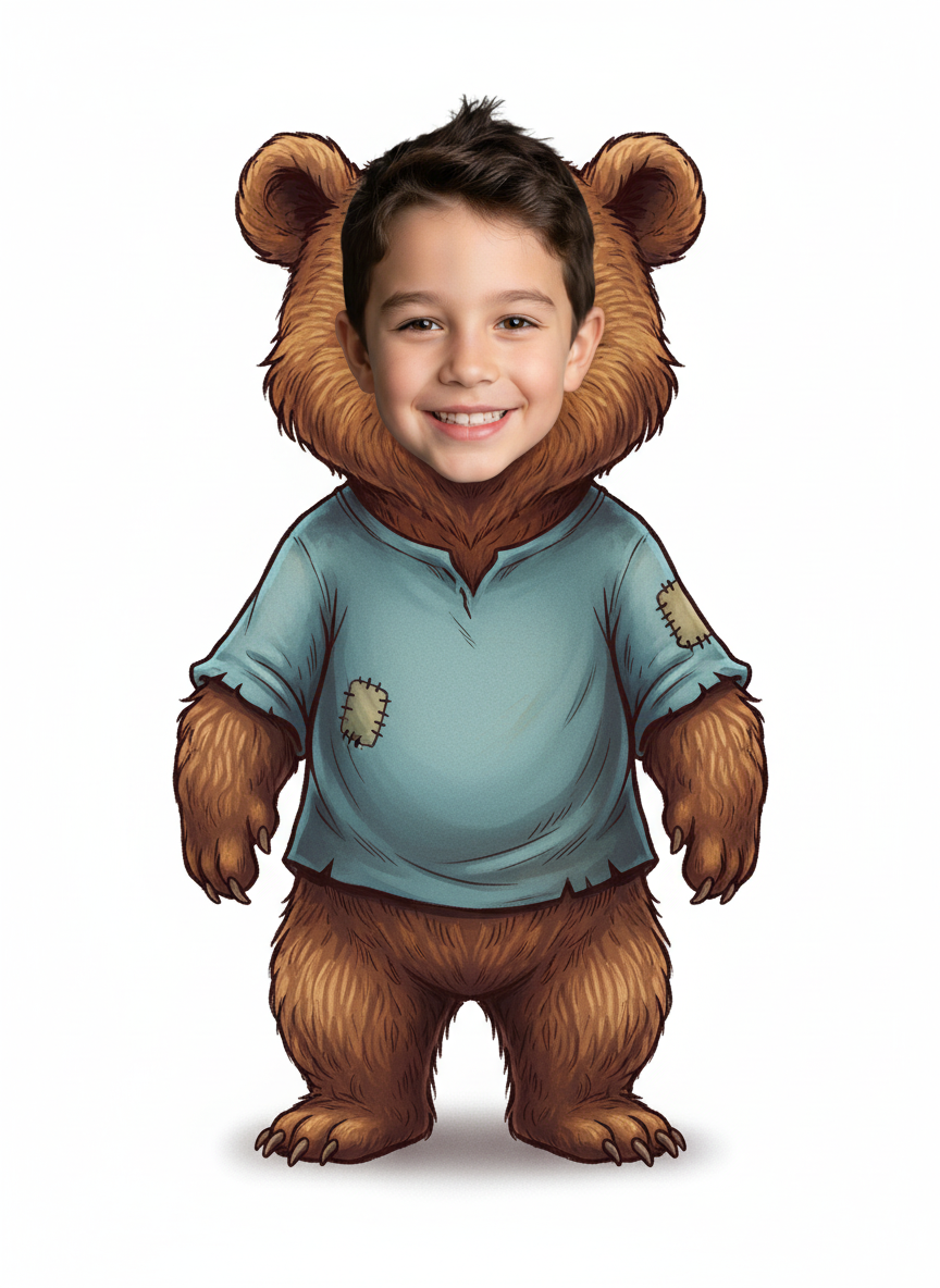 Andrew the Fuzzy Bear - Fairy Tale Classic