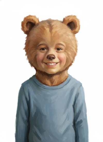 Andrew's Bear Adventure 🐻 - Impressionist Painting