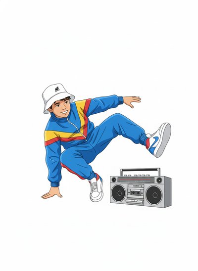 Andrew's Breakdancing Adventure 🎶 - Minimalist